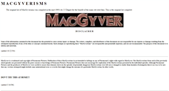 Desktop Screenshot of dxsmac.macgyveronline.com