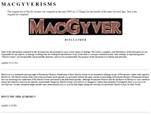 Tablet Screenshot of dxsmac.macgyveronline.com